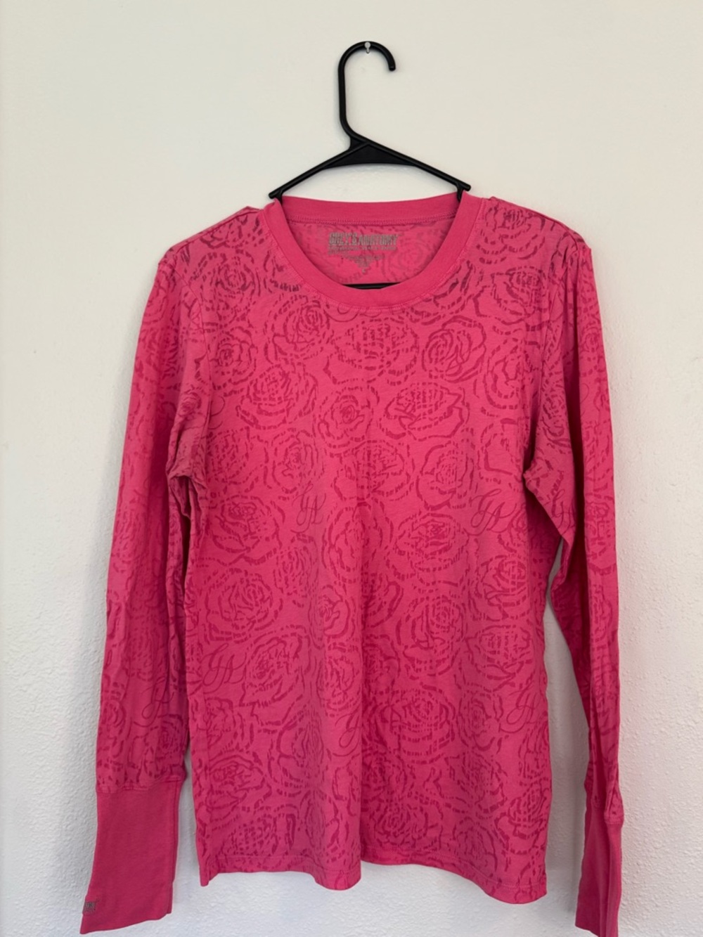 Grey's Anatomy Pink Tie-Dye Crewneck Tee